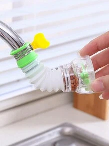 1个防溅水龙头过滤器（颜色随机）厨房用品 厨房配件 厨房工具