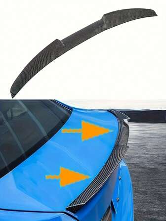 Universal Car Rear Spoiler, Auto Modification Accessory, Easy To Install, Enhance Your Car Appearance