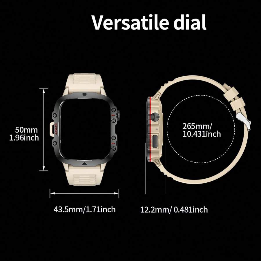 Smart Watch, Wireless Calling/Dialing, Multiple Sports Modes, Call