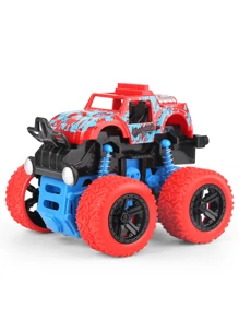 Paquete de 4 juguetes para camiones para edades de 3 años en adelante, varios colores para regalos de niños - Multicolor - Ver 7