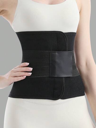1pc Women Waist Trainer, Body Shaper, Sweat Belt, Abdominal Control, Slim Waist Cincher