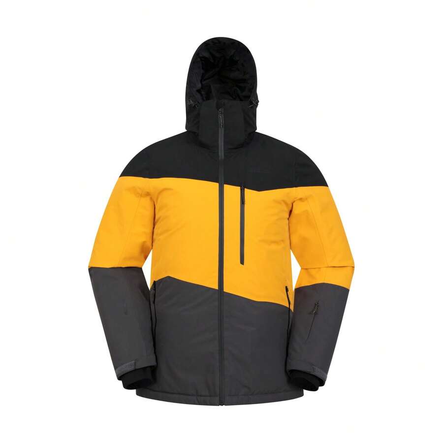 Mountain Warehouse Mens Wipeout Ski Jacket (Bright Yellow) - Yellow - View 1