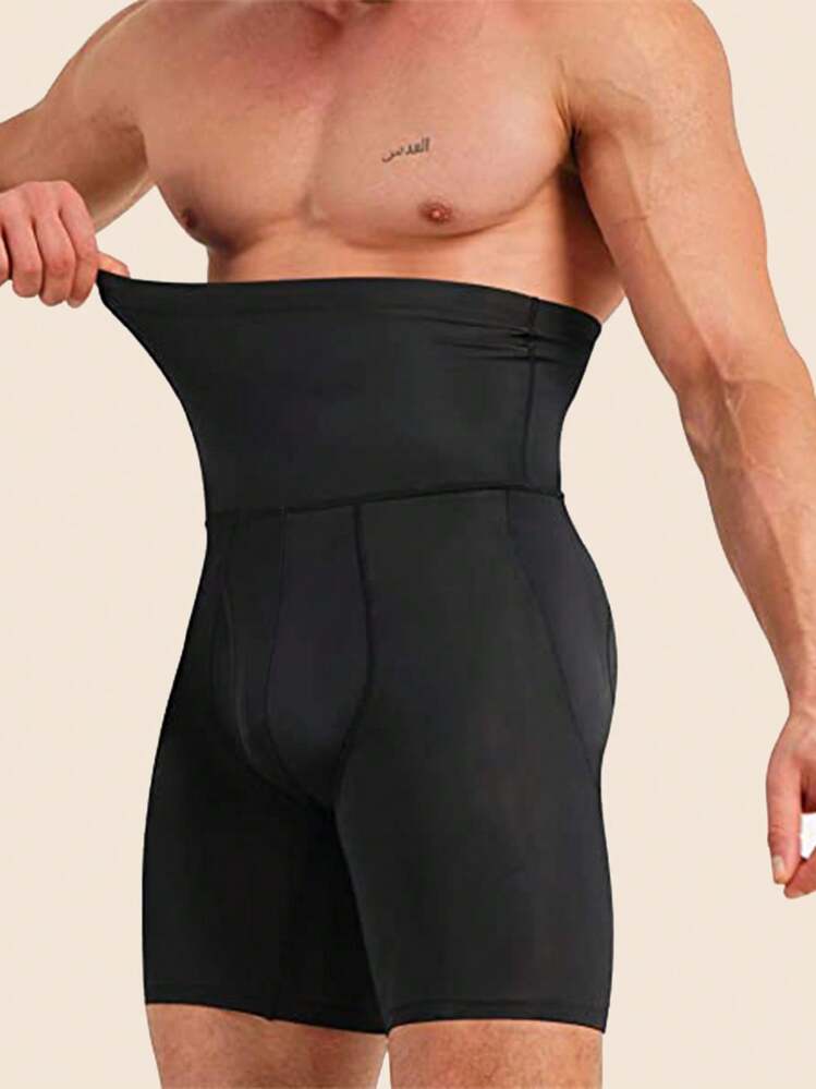 JUNLAN Men s Underwear Boxer Briefs Tummy Control Shorts High Waist Slimming Body Shaper Compression Shapewear Belly Girdle SHEIN USA