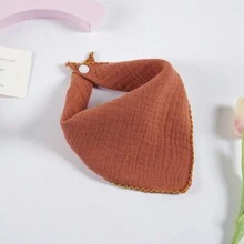 10件/套婴儿双面纱布围兜，婴儿口水巾 - 彩色 - 查看 6