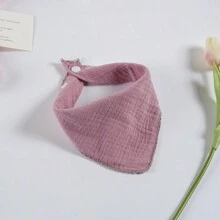 10件/套婴儿双面纱布围兜，婴儿口水巾 - 彩色 - 查看 10