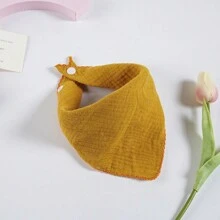 10件/套婴儿双面纱布围兜，婴儿口水巾 - 彩色 - 查看 7