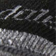 Bridgedale Mens Hiking Lightweight Merino Wool Performance 3/4 Crew Socks (Silver / Navy) - Fast Shipping And Quick Delivery - Black - View 3