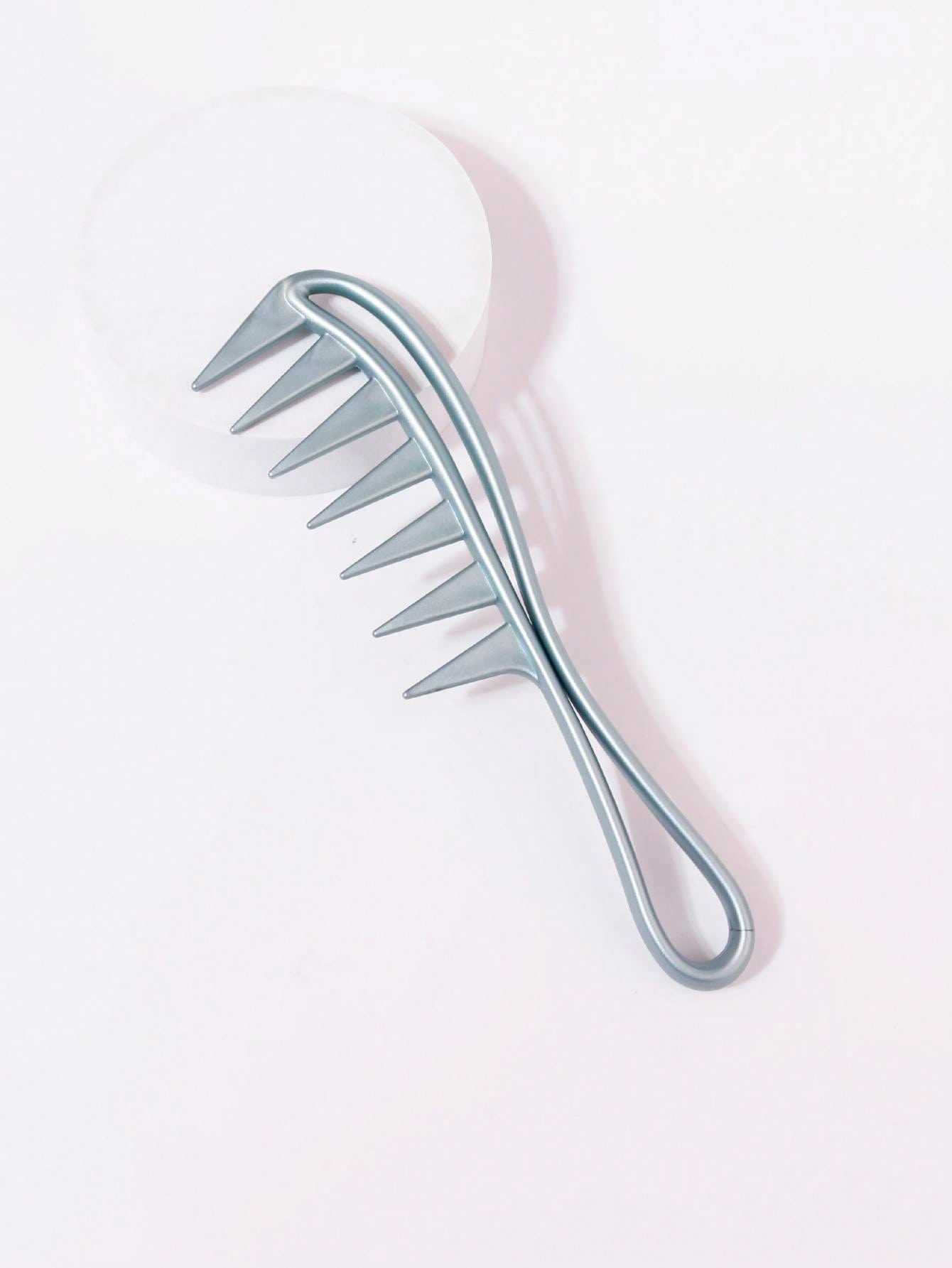 مشط تسريح احترافي بأسنان واسعة كبيرة لتجعيد الشعر...