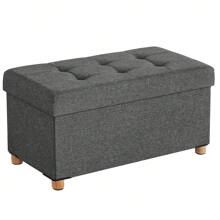 SONGMICS Storage Benches - Grey - View 1