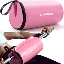 MANUEKLEAR Hip Thrust Pad For Barbell 3.5" Thick Leather Barbell Pad For Bench Press Weightlifting Powerlifting - Hồng - Xem 1