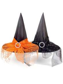 1pc Magic Hat, Halloween Party Costume Accessory - Multicolor - View 6