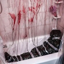 1pc Halloween Holiday Prank Props, Crime Scene Body Bag Props Halloween Decoration - Multicolor - View 4