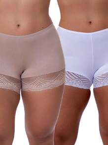 Kit 2 Short Second Skin Petticoat For Women Comfortable - Nhiều màu - Xem 1