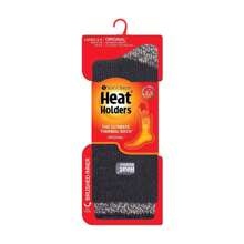 Heat Holders Ladies Twist Patterned Thick Winter Thermal Socks (Rydal) - Fast Shipping And Quick Delivery - Black - View 3