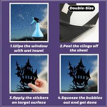 1 Set - Halloween Heim (Party) Dekoration, Lächelnde Kürbis Muster. Entfernbares PVC statisches Klebeband für Fenster Glas Halloween Party, Heim Dekor, Küchen Dekor, Halloween Dekor, Raum Dekor, Weihnachts Dekor, Party Dekor, Party Geschenk, Halloween Dekorationen, Weihnachts Dekorationen, Halloween Geschenk, Weihnachts Geschenk, Küchenartikel, Küchenutensilien, Küchengeräte, Küchendinge.