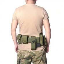 Multifunctional 10-In-1 Waist Bag/Belt, Modular Tactical Waist Belt For Outdoor Training - Multicolor - View 9