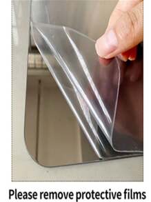 Unbreakable Acrylic Mirror Non-Glass Shatterproof Mirror Full Length Wall Gym For Home Mirror Frameless Home Fitness Mirrors (4pcs,12 In X12 In ), Silver - 30*30cm - View 5