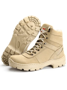 Men Boots - 米色 - 查看 2