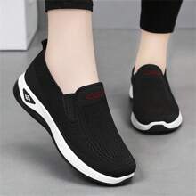 أحذية رياضية للجري مبطنة وقابلة للتنفس للنساء، أحذية رياضية رياضية خفيفة الوزن للاستخدام اليومي