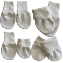 Baby Gloves Kit With 4 Pairs - trắng - Xem 1