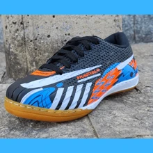 WHITE CHILDREN'S FUTSAL BOOT, QUADRA SALÃO FUTEBOL - trắng - Xem 2