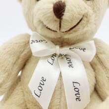 1pc Cartoon Homeless/Hobo Bear Plush Doll, Corporate Event Gift, Claw Machine Doll - Multicolor - View 5