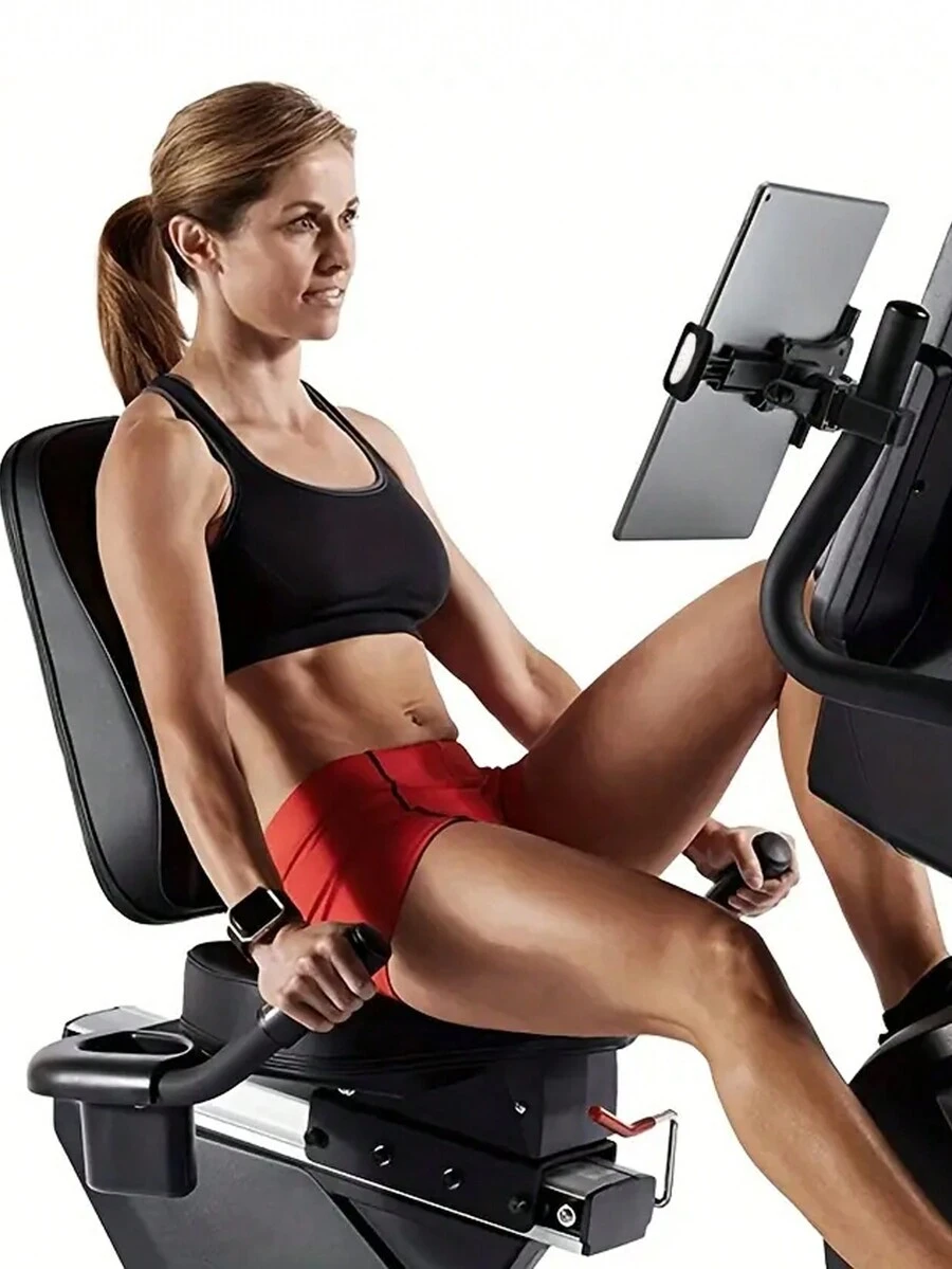 Giá đỡ tay lái đa năng tương thích với iPad Xe đạp đạp xe trong nhà tương thích với giá đỡ iPad/– Giá đỡ điện thoại chống sốc 360 độ có thể mở rộng cho phòng tập thể dục, máy chạy bộ, xe đạp quay, máy tập elip