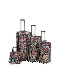 Luggage Set - Owl 4 Pieces - 彩色 - 查看 1