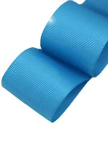 (10m/Pc) 4cm Colorful Polyester Grosgrain Ribbon, Gift Packaging, Apparel, Home Textile Decoration