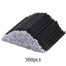 Microaplicadores Descartáveis para Extensões de Cílios - Escovas Aplicadoras Micro Sem Fiapos para Lábios, Varetas de Rímel para Cílios, Dentes, Unhas, Delineador e Cuidados Pessoais (50/100/200/300/500/600/800 peças)