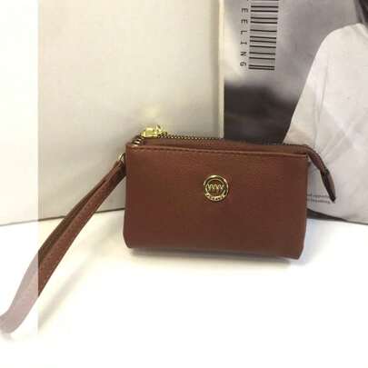 Bolsa pequena feminina porta moedas pequena