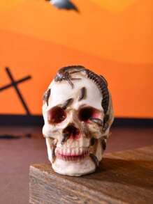 1pc Human Skull Replica Resin Model Anatomy Medical Skeleton - Multicolor - View 11