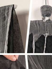 2 件万圣节骷髅挂饰，最佳死神户外万圣节装饰 - 灰色 - 查看 5