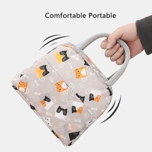 1pc Mom & Baby Insulated Bottle Bag, Lunch Tote Cooler Bag With Handles - Multicolor - View 10