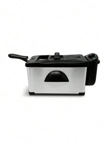 RCA RC-DF303 Stainless Steel Electric Fryer - Grey - View 2