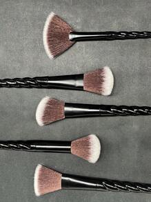 10支黑色水晶独角兽化妆刷 + 3个水滴形乳胶海绵美妆蛋套装，包含粉底刷、腮红刷、眼影刷和遮瑕刷，采用合成纤维材质，适用于液体、膏状和粉状化妆品，适合初学者和专业化妆师使用。套装包含：化妆刷套装、化妆刷套装、全套化妆刷、全套化妆工具、化妆刷套装、化妆礼盒套装。 - 彩色 - 查看 7