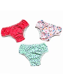 KIT 20 CALCINHA INFANTIL CONFORTO KIDS CALÇOLINHA INFANTIL MENINA 0 A 7 ANOS CORES E ESTAMPAS SORTIDAS - Multicolorido - Visão 5