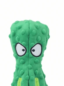 Plush Octopus Squeaky Pet Dolls, Chewing & Interactive Dog Dolls - Multicolor - View 7