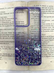 Cell Phone Case Compatible With Moto G34 5G Luxury - Purple - View 4