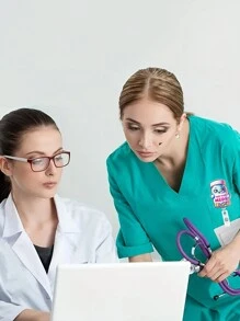 1 cuộn huy hiệu có thể thu vào Take Your Meds, giá đỡ huy hiệu tên Acrylic vui nhộn có kẹp ID cho sinh viên y tá bác sĩ - Màu vàng - Xem 3