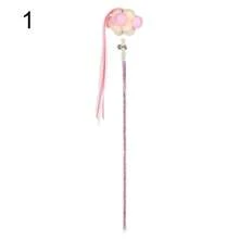 1件装猫用产品羽毛逗猫棒带铃铛耐咬玩具仙女逗猫棒毛球流苏猫玩具 - 彩色 - 查看 12