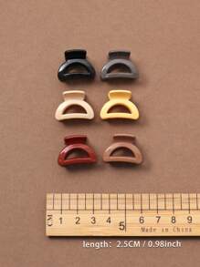 30 chiếc kẹp tóc nhỏ màu Mocha 2,5cm cho nữ, kẹp tóc mái - Nhiều màu - Xem 5