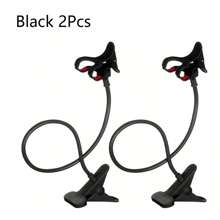 Black / White / Pink Mobile Phone Holder Flexible Adjustable Cellphone Holder Clip Support Telephone Home Bed Desktop Mount Bracket Smartphone Stand