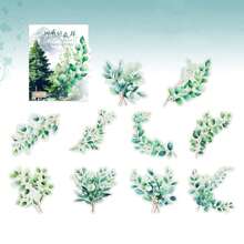 20 Stücke/Packung Vintage Wald Thema Sticker, kreative ästhetische Dekoration, DIY Scrapbooking Bastelmaterial, Urlaubsgeschenk, personalisierter Planer Schulsachen