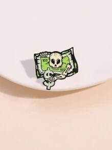 1 Máy Tính Hoạt Hình Tối Giản Đồng Xu Trâm Cài, Trang Phục Dễ Thương, Ba Lô, Huy Hiệu Ký Hiệu Đô La, Thích Hợp Cho Nam Và Nữ Mặc Hàng Ngày - tiền giấy - Xem 6