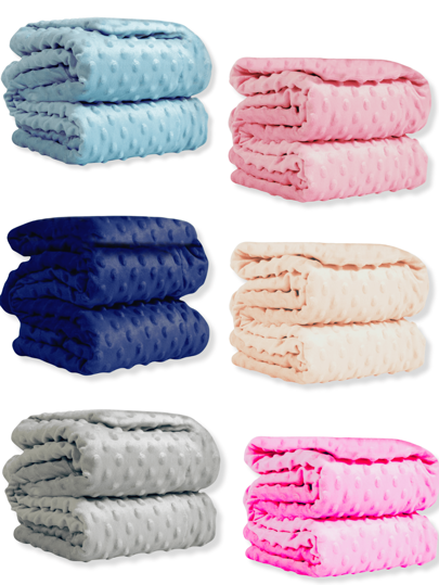 Cobertor Manta Infantil Bebe Pipoquinha Fleece Utra Macio Menino Menina