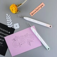 6 Stücke/Set Handwerks-Vinylfolie Werkzeug-Set für das Heraustrennen, Skrapbooking, DIY Silhouette Relief Schnitzwerkzeug Set für Hersteller von Silhouetten Handwerkszeug