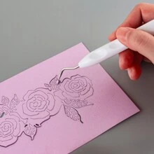 6 Stücke/Set Handwerks-Vinylfolie Werkzeug-Set für das Heraustrennen, Skrapbooking, DIY Silhouette Relief Schnitzwerkzeug Set für Hersteller von Silhouetten Handwerkszeug