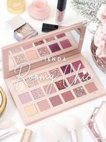 ROOMY CHIC Paleta De Sombras New Nude 18 Tonos Nude Con Espejo Maquillaje Ojos Paleta De Sombras De Ojos Incluye Tonos Sombras Ojos Mate Sombras Ojos Glitter Sombras Ojos Destellos 1 Pieza Paleta De Sombras De Ojos De 20 Colores Tonos Tierra Con Acabados Mate Brillantes Iluminadores Y Brillantes De Larga Duración Y Portátil Multi Funcional Maquillaje OJOS Paletas de Sombras de Ojos - Nude Obsessions - Ver 2
