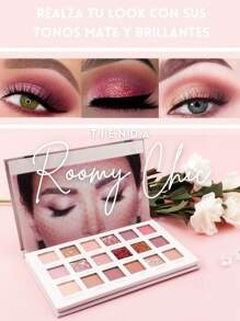 ROOMY CHIC Paleta De Sombras New Nude 18 Tonos Nude Con Espejo Maquillaje Ojos Paleta De Sombras De Ojos Incluye Tonos Sombras Ojos Mate Sombras Ojos Glitter Sombras Ojos Destellos 1 Pieza Paleta De Sombras De Ojos De 20 Colores Tonos Tierra Con Acabados Mate Brillantes Iluminadores Y Brillantes De Larga Duración Y Portátil Multi Funcional Maquillaje OJOS Paletas de Sombras de Ojos - Nude Obsessions - Ver 8